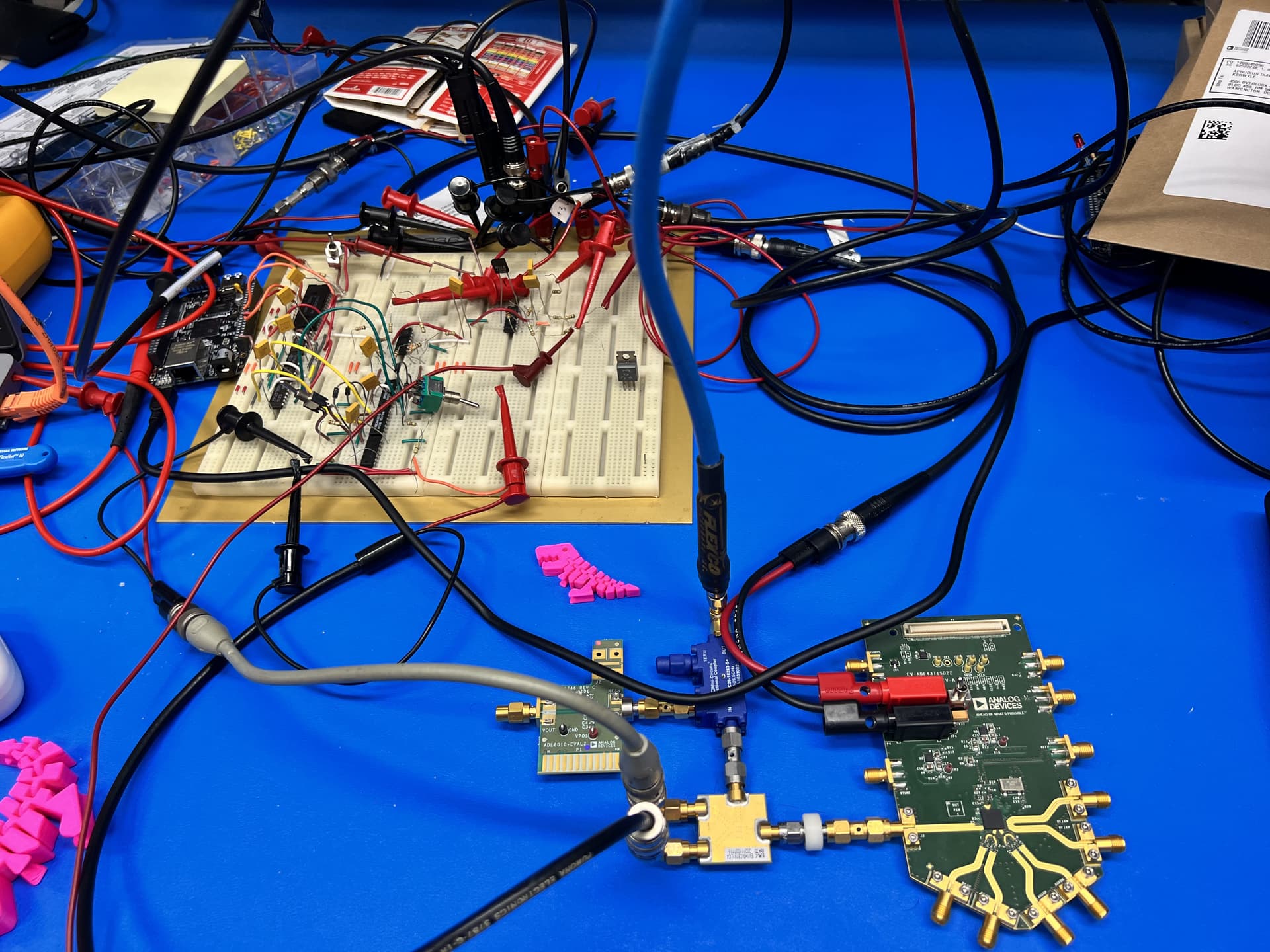 Custom radio electronics prototyping
