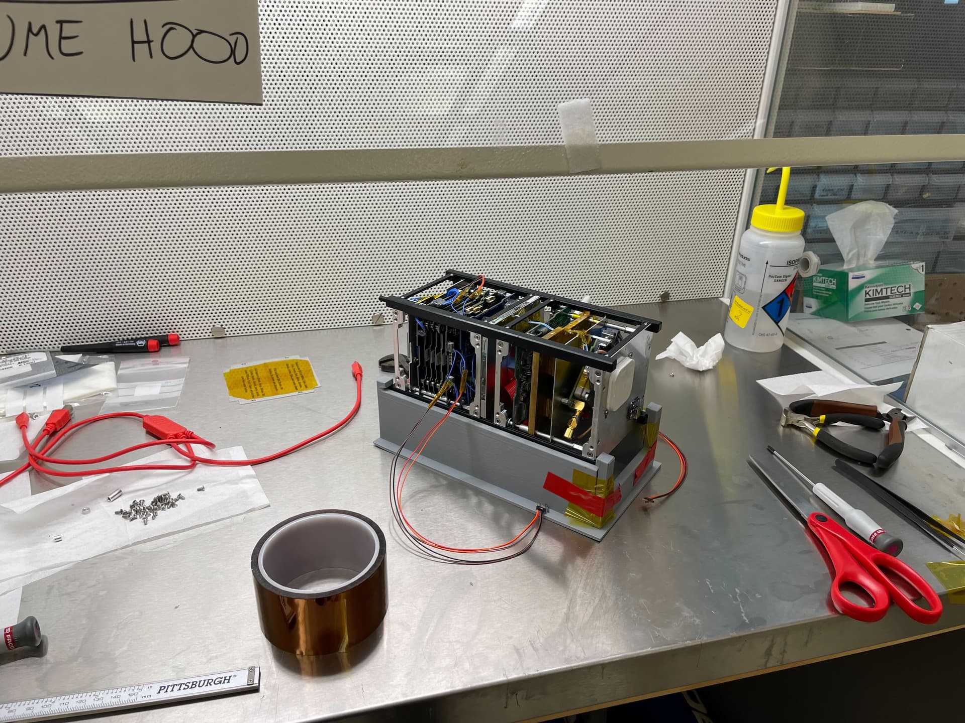 TJREVERB's final assembly